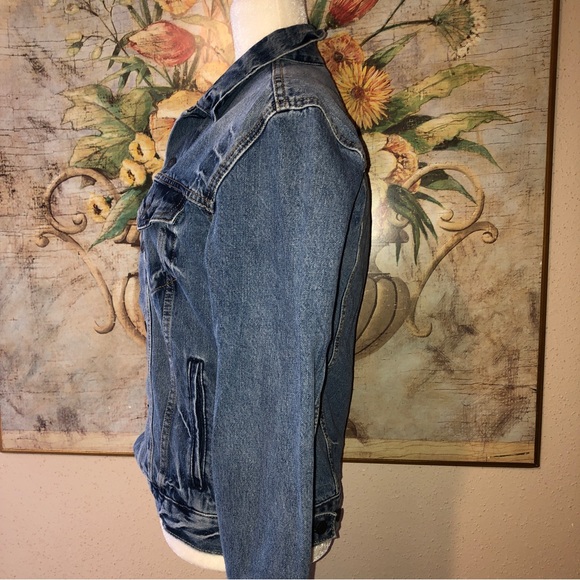 Sz S Levi's Vintage Denim Original Trucker Jean Jacket - Picture 7 of 11